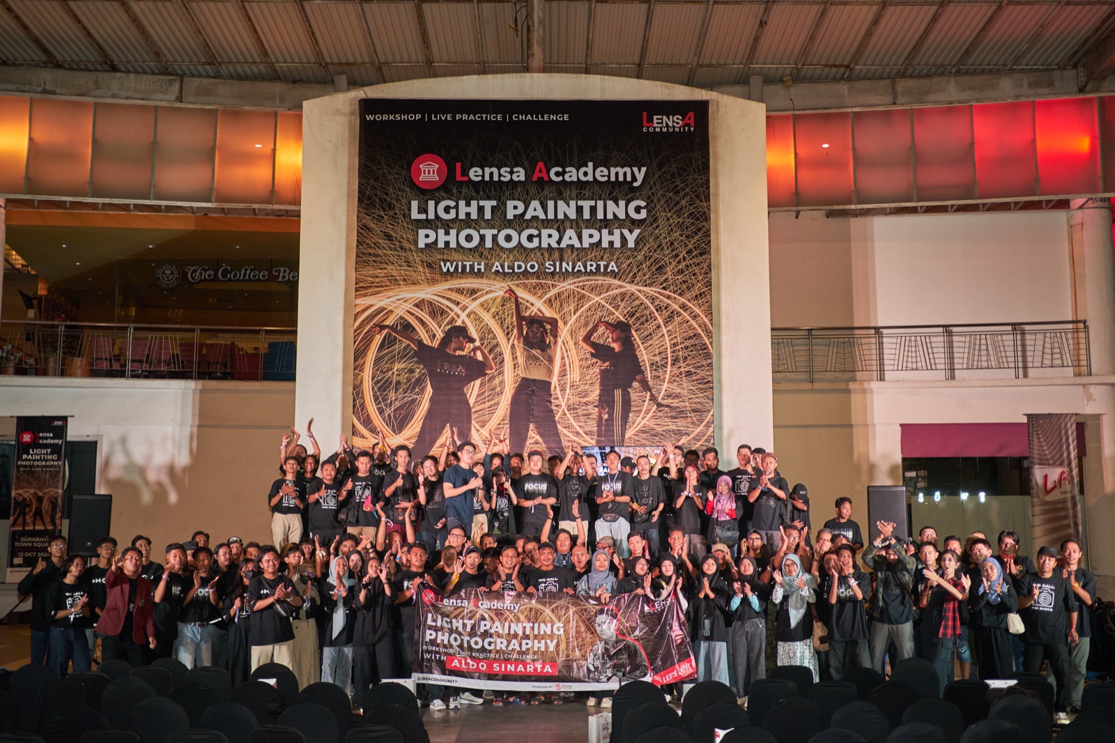 Celebrating with the Lensa Community and the entire team