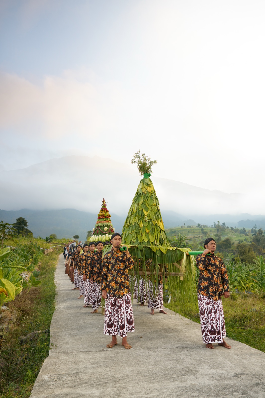 Capturing the traditional Wiwitan ceremony, celebrating gratitude before the tobacco harvest