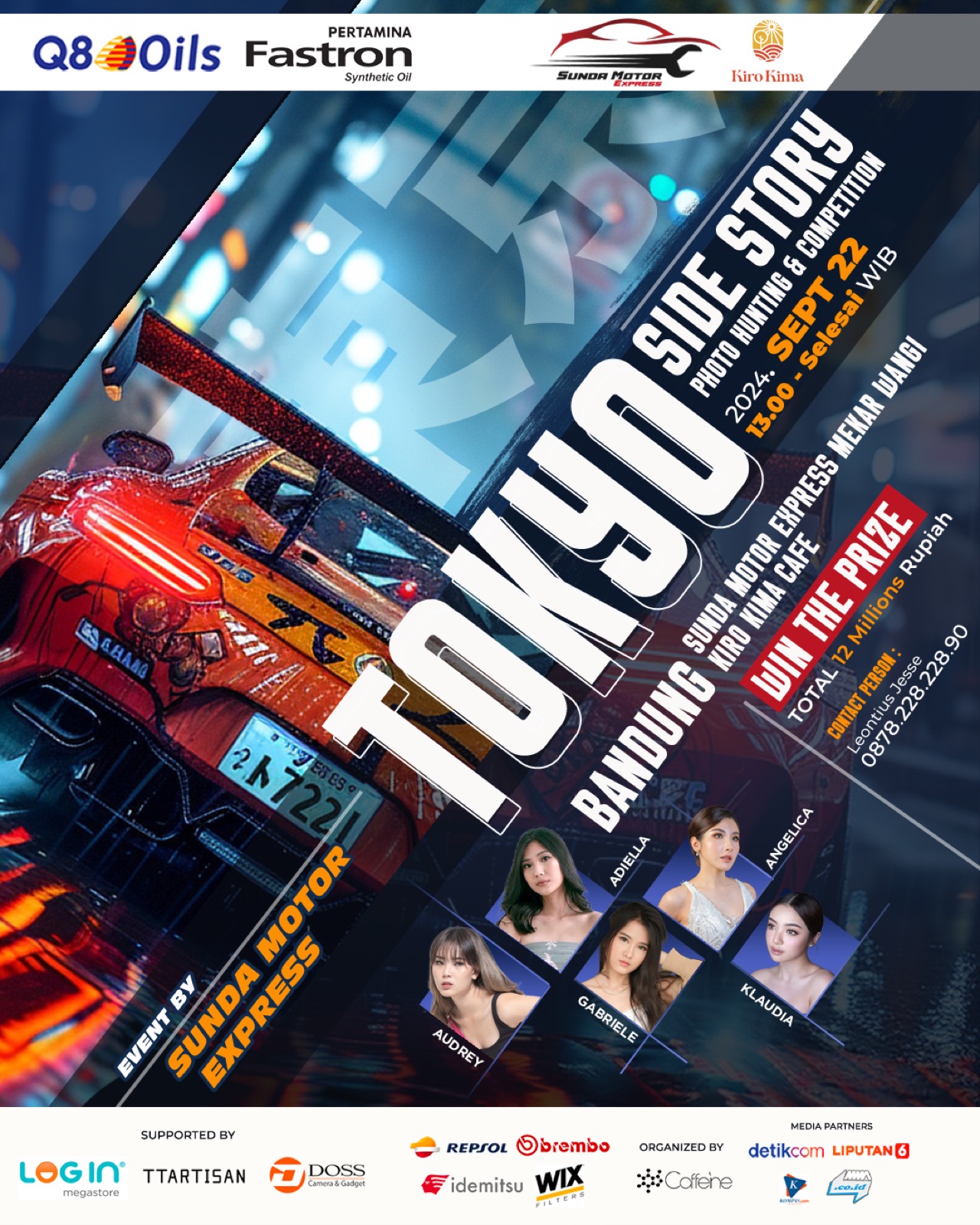 We invite 40 photographers to join the photo competition and Grand Launching of Sunda Motor Express Bandung