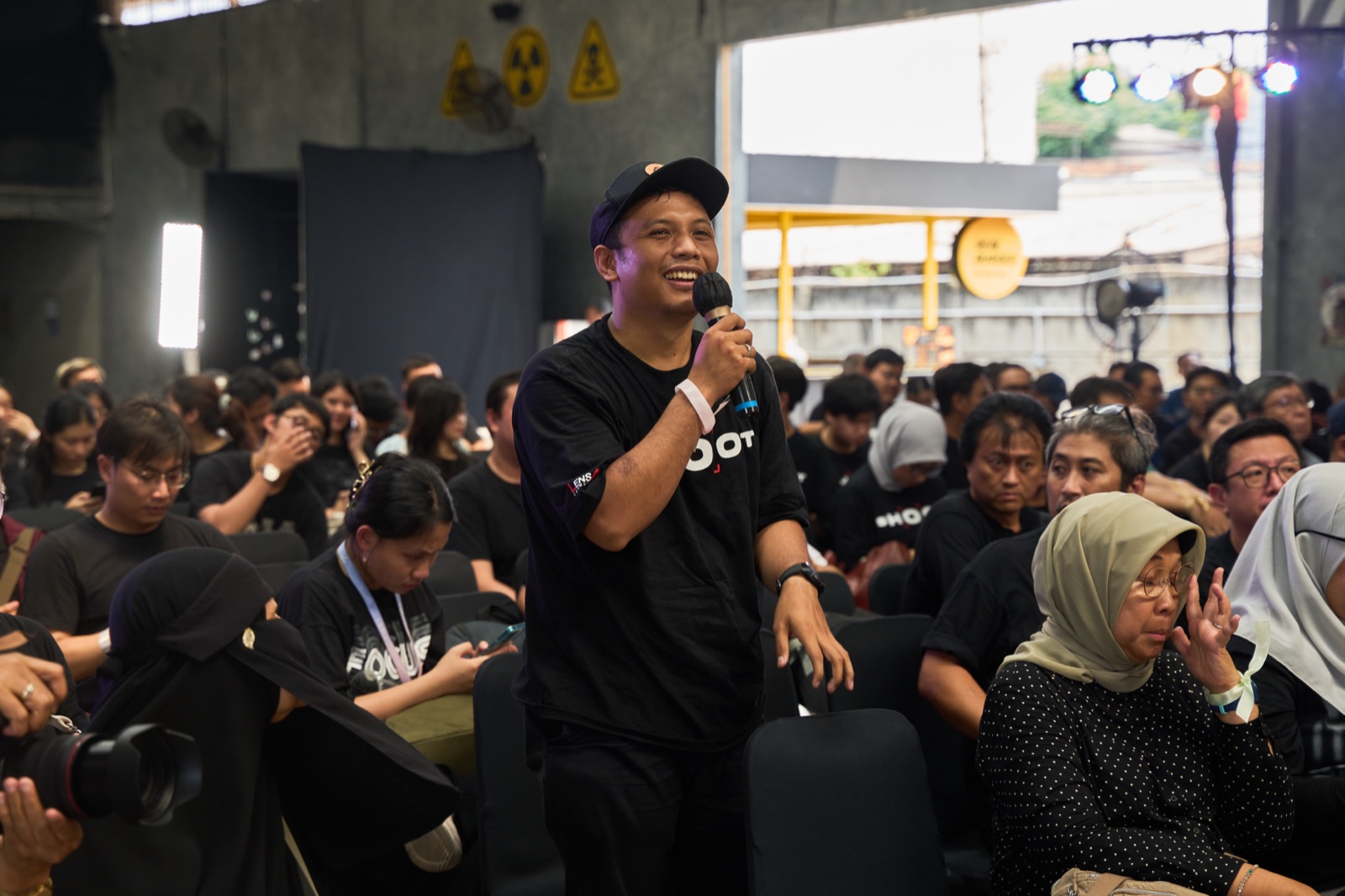 An engaging Q&A and interactive session.