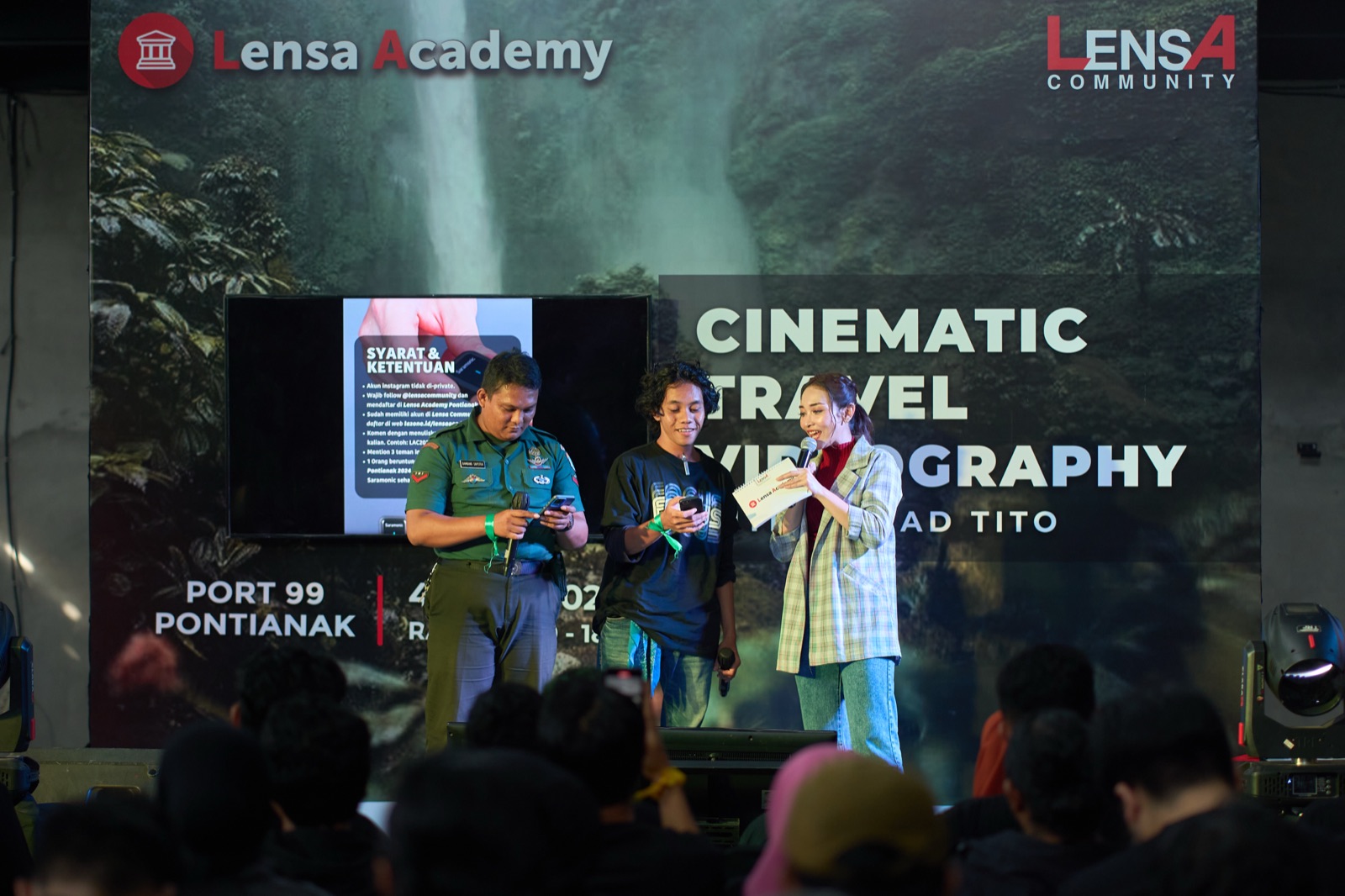 An engaging Q&A and interactive session