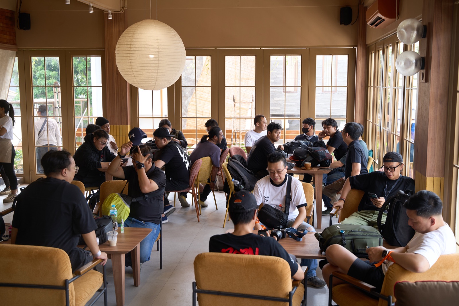 Participants for Photo Competition at KiroKima Cafe - 2nd floor of Sunda Motor Express